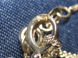 Золотой кулон на цепочке с бриллиантами, фото №11