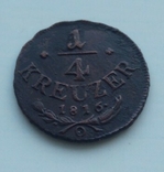 1 4 крейцера 1816, фото №7