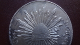8 реалов 1878 Мексика серебро (8.3.8), фото №3