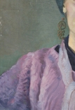 Картина "Женский портрет" 1991 г., фото №6
