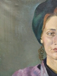 Картина "Женский портрет" 1991 г., фото №10