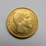 20 франков 1852 г. Louis - Napoleon Bonaparte, фото №6