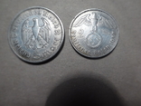 Монети Німеччина,Третій Рейх: 5 Рейхсмарок1935р.+2 Рейхсмарки1937р., фото №3