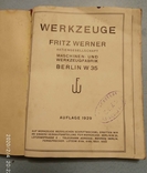 Каталог инструмента Fritz Werner, фото №3