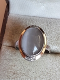 Кольцо серебро 925 проба. Размер 17.5, фото №2