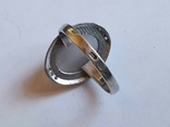 Кольцо серебро 925 проба. Размер 17.5, фото №4