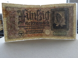 Бони Третій рейх для окупованих територій: 5Reichsmark; 20Reichsmark; 50Reichsmark., фото №11