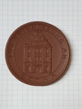 Настольная медаль Мейсен 1200 лет Гота, фото №4
