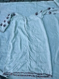 Сорочка вышиванка старинная Миргородская полотняная конопляная Барбарис рубаха женская, фото №13