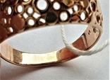 Женское золотое кольцо 585 пробы 4 гр 18.5, фото №6