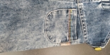 Детский летний джинсовый комбинезон, размер - 86., фото №8