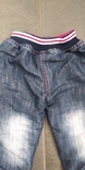 Джинсовые спортивные штаны на флисе, фото №7