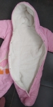 Комбинезон-Человечек для новорожденных розовый 84 см., фото №7