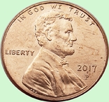 118.US 4 coins 1 cent, 1979-2017 Lincoln Cent, photo number 8