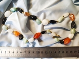 Beads made of natural stone with amber, 1970s, photo number 4