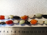 Beads made of natural stone with amber, 1970s, photo number 6