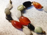 Beads made of natural stone with amber, 1970s, photo number 10