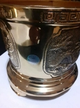 Курильница - ваза бронзовое литье Тайвань клеймо, фото №2
