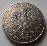10 злотых 1932 / серебро, фото №5