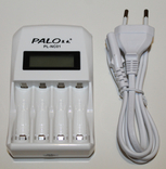 Зарядное устройство PALO для аккумуляторов AA/ AAA с жк-дисплеем, numer zdjęcia 3