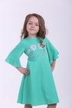 Дитяча сукня вишиванка "Невісточка" м'ята, photo number 2
