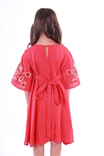 Дитяча сукня вишиванка "Знахідка" червона, фото №4