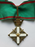 Крест Командор Орден За заслуги перед Итальянской Республикой Знак 3 степ. Италия, фото №3