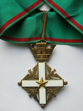 Крест Командор Орден За заслуги перед Итальянской Республикой Знак 3 степ. Италия, numer zdjęcia 4