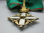 Крест Командор Орден За заслуги перед Итальянской Республикой Знак 3 степ. Италия, фото №8