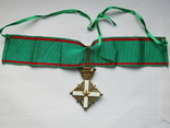 Крест Командор Орден За заслуги перед Итальянской Республикой Знак 3 степ. Италия, numer zdjęcia 13