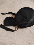Женская Вельветовая шапочка с тесемками на резинке р.57-58, photo number 4