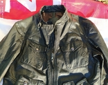 Новая кожаная мужская куртка H.E. by Mango, USA. р. M, фото №8