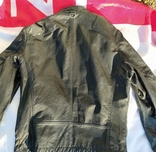 Новая кожаная мужская куртка H.E. by Mango, USA. р. M, numer zdjęcia 9