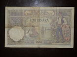 Югославия 100 1929, фото №2