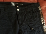 Стильные брюки Calliope, вышивка, бисер, р.S, фото №3