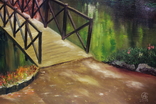 Горбатый мост и Усечённая колонна, холст, масло, 70х95 см. Алек Гросс., фото №11