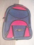 Крепкий подростковый рюкзак для мальчика (красный), фото №3