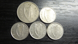 5 пенсів Ірландія (порічниця) 5шт, всі різні, фото №3