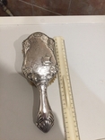 Серебрянная щетка для одежды-1907 год-Честер, фото №5