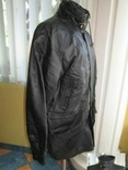 Большая утеплённая кожаная мужская куртка М. FLUES. Лот 179, photo number 6