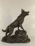 Вінтажна бронзова фігура "Собака" арт. 0262, фото №2