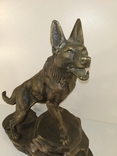 Вінтажна бронзова фігура "Собака" арт. 0262, фото №11