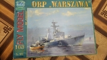 Эсминец Варшава модель картон, фото №2