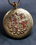 Золотые карманные часы G.Monard, фото №3