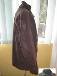 Большая мужская кожаная куртка  Echtes Leder. Германия. 64р. Лот 987, фото №5