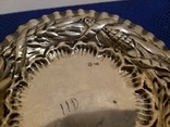 Тарелочка серебро 800 проба Италия, фото №5
