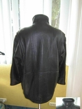 Большая кожаная мужская куртка Barisal.  Лот 989, фото №4