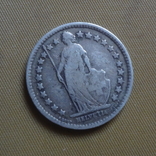 1/2 франка 1898 Швейцария серебро (Д.4.10), фото №4