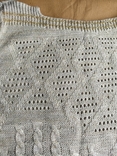 Свитер - туника лёгкий серого цвета с люрексом, фото №7