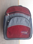 Крепкий детский рюкзак (вишневый), photo number 2